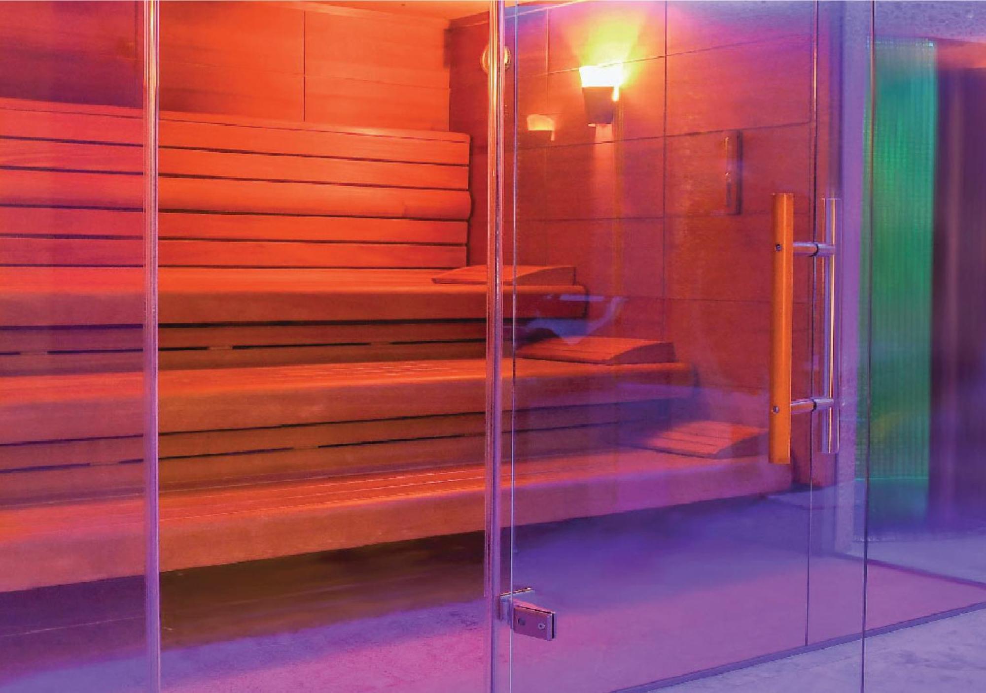 Jumeirah Messilah Beach Kuwait Kuveyt Dış mekan fotoğraf A modern Finnish sauna